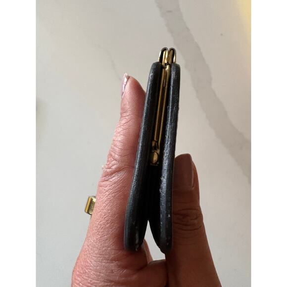 Vintage Gucci GG Web Stripe Kisslock Coin Purse - Picture 4 of 4